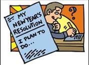 new years resolution cartoon